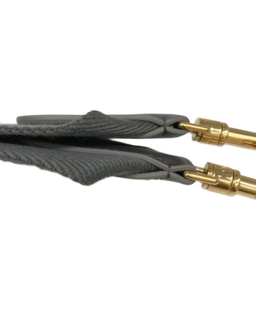 CELINE（セリーヌ）CELINE (セリーヌ) ジャガードロングストラップ グレーの古着・服飾アイテム