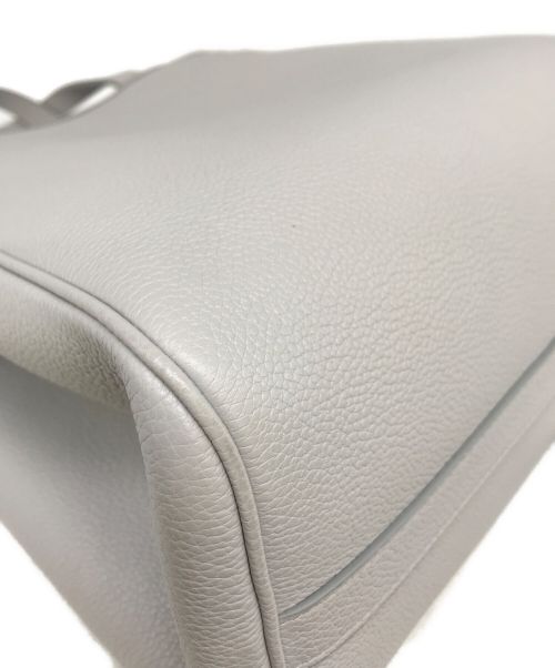 CELINE（セリーヌ）CELINE (セリーヌ) 2WAYレザーショルダーバッグ グレーの古着・服飾アイテム