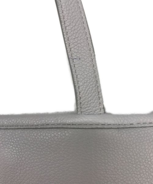 CELINE（セリーヌ）CELINE (セリーヌ) 2WAYレザーショルダーバッグ グレーの古着・服飾アイテム