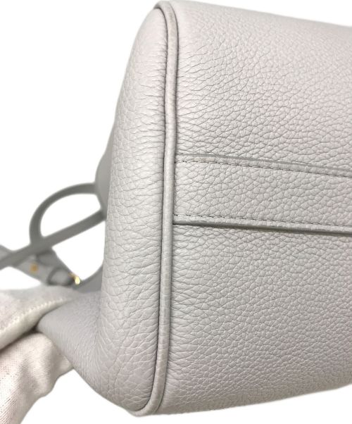 CELINE（セリーヌ）CELINE (セリーヌ) 2WAYレザーショルダーバッグ グレーの古着・服飾アイテム