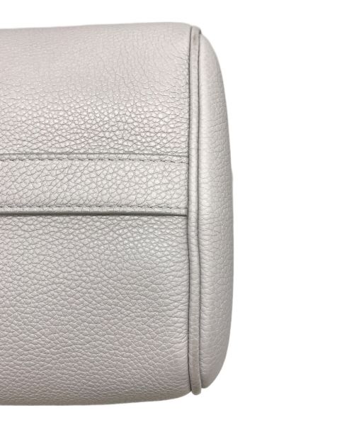 CELINE（セリーヌ）CELINE (セリーヌ) 2WAYレザーショルダーバッグ グレーの古着・服飾アイテム