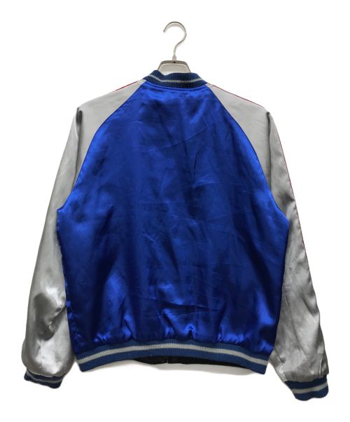 BEAMS（ビームス）BEAMS (ビームス) スカジャン ブラック×ブルー サイズ:Mの古着・服飾アイテム