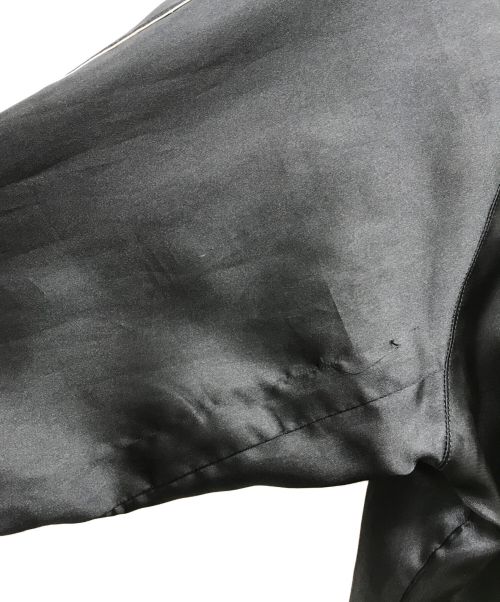 BEAMS（ビームス）BEAMS (ビームス) スカジャン ブラック×ブルー サイズ:Mの古着・服飾アイテム