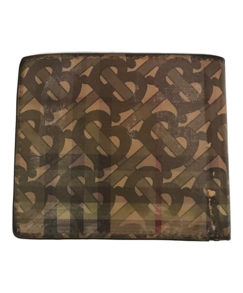 BURBERRY（バーバリー）BURBERRY (バーバリー) 2つ折り財布 ベージュの古着・服飾アイテム