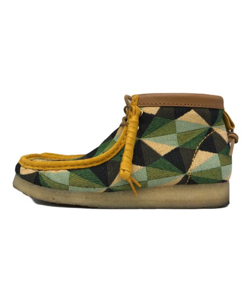CLARKS ORIGINALS（クラークス オリジナルズ）CLARKS ORIGINALS (クラークス オリジナルズ) ワラビーブーツ グリーン サイズ:26.5cmの古着・服飾アイテム