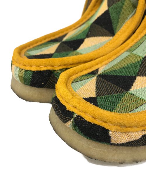 CLARKS ORIGINALS（クラークス オリジナルズ）CLARKS ORIGINALS (クラークス オリジナルズ) ワラビーブーツ グリーン サイズ:26.5cmの古着・服飾アイテム