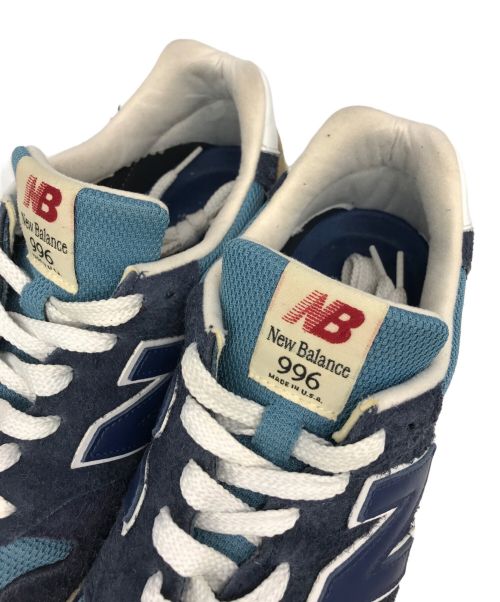 NEW BALANCE（ニューバランス）NEW BALANCE (ニューバランス) ローカットスニーカー ネイビー サイズ:09 1/2 USの古着・服飾アイテム