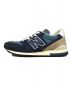 NEW BALANCE (ニューバランス) ローカットスニーカー ネイビー サイズ:09 1/2 US：8000円