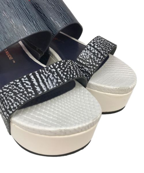 UNITED NUDE（ユナイテッドヌード）UNITED NUDE (ユナイテッドヌード) 厚底サンダル ホワイト サイズ:35の古着・服飾アイテム