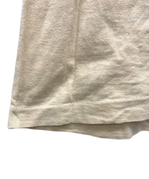 USED（ユーズド）USED (ユーズド) プリントTシャツ ベージュ サイズ:不明の古着・服飾アイテム