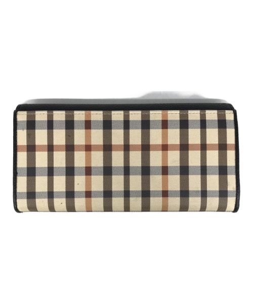 DAKS（ダックス）DAKS (ダックス) HOUSE CHECK WALLET ブラックの古着・服飾アイテム