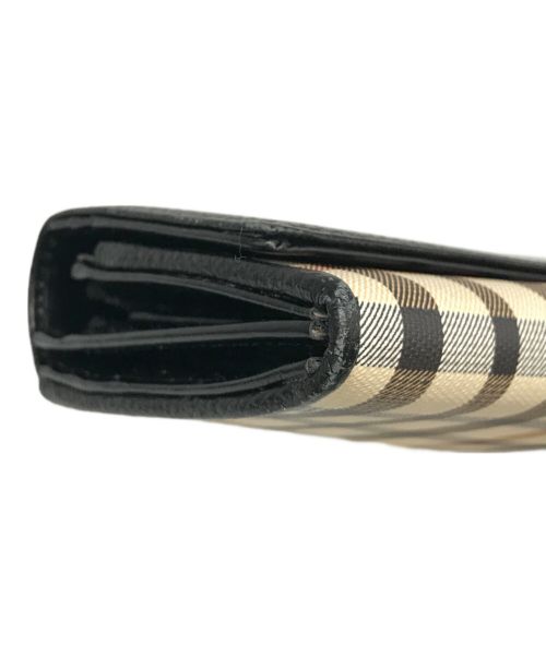 DAKS（ダックス）DAKS (ダックス) HOUSE CHECK WALLET ブラックの古着・服飾アイテム