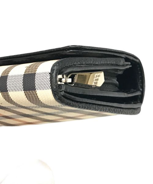 DAKS（ダックス）DAKS (ダックス) HOUSE CHECK WALLET ブラックの古着・服飾アイテム