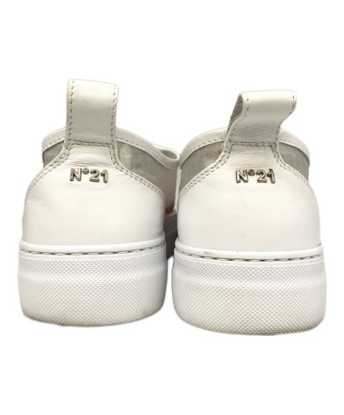 N°21（ヌメロヴェントゥーノ）N°21 (ヌメロヴェントゥーノ) スニーカー ホワイト サイズ:37の古着・服飾アイテム