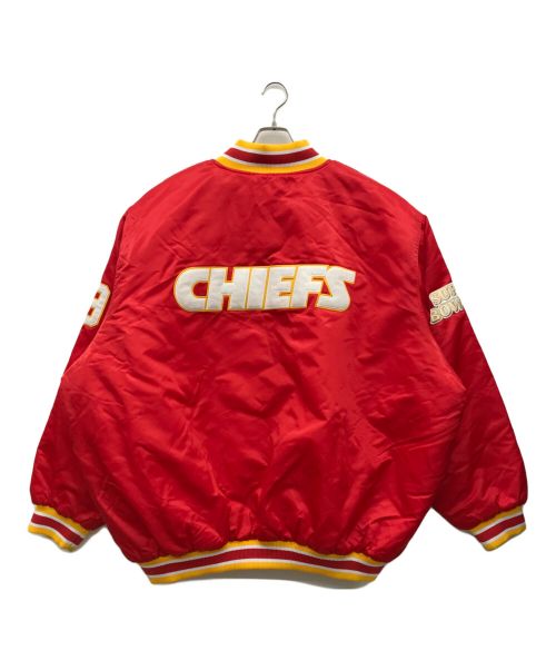 NFL（エヌエフエル）NFL (エヌエフエル) スタジャン レッド サイズ:4XLの古着・服飾アイテム