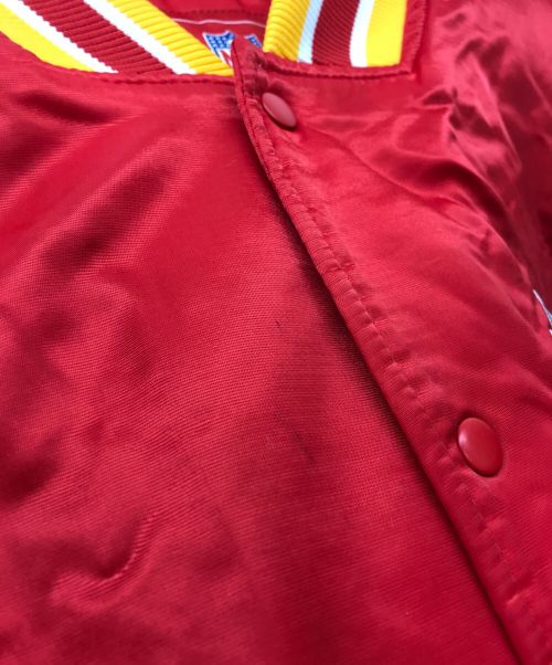 NFL（エヌエフエル）NFL (エヌエフエル) スタジャン レッド サイズ:4XLの古着・服飾アイテム