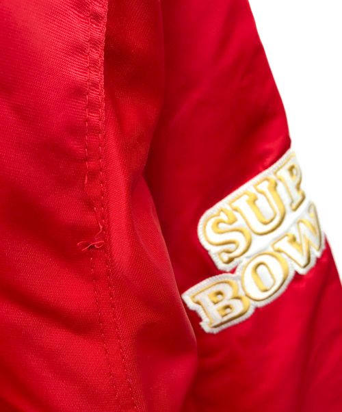 NFL（エヌエフエル）NFL (エヌエフエル) スタジャン レッド サイズ:4XLの古着・服飾アイテム