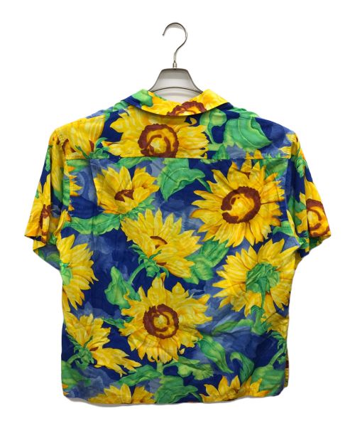 KENZO（ケンゾー）KENZO (ケンゾー) オープンカラープリントシャツ イエロー サイズ:Fの古着・服飾アイテム