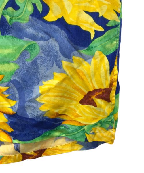 KENZO（ケンゾー）KENZO (ケンゾー) オープンカラープリントシャツ イエロー サイズ:Fの古着・服飾アイテム