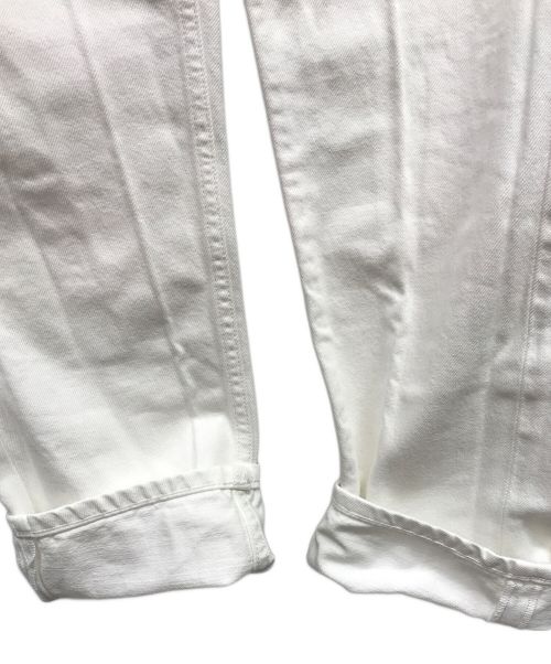Acne studios（アクネ ストゥディオス）Acne studios (アクネ ストゥディオス) スリムジーンズ ホワイト サイズ:W31の古着・服飾アイテム