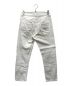 Acne studios (アクネ ストゥディオス) スリムジーンズ ホワイト サイズ:W31：4000円