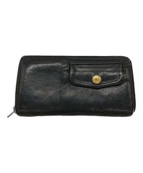 beautiful people（ビューティフルピープル）beautiful people (ビューティフルピープル) ライダースウォレット ブラックの古着・服飾アイテム