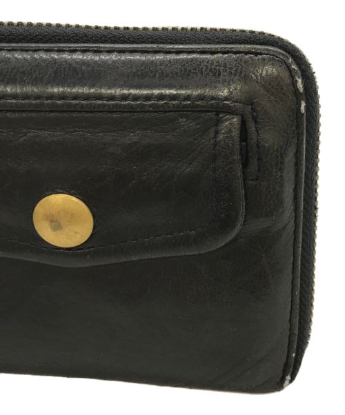 beautiful people（ビューティフルピープル）beautiful people (ビューティフルピープル) ライダースウォレット ブラックの古着・服飾アイテム