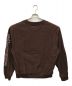 stussy (ステューシー) STUSSY SPORT EMBROIDERED CREW ブラウン サイズ:XL：7000円