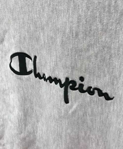 Champion REVERSE WEAVE（チャンピオン リバース ウィーブ）Champion REVERSE WEAVE (チャンピオン リバースウィーブ) ロゴスウェット グレー サイズ:Lの古着・服飾アイテム