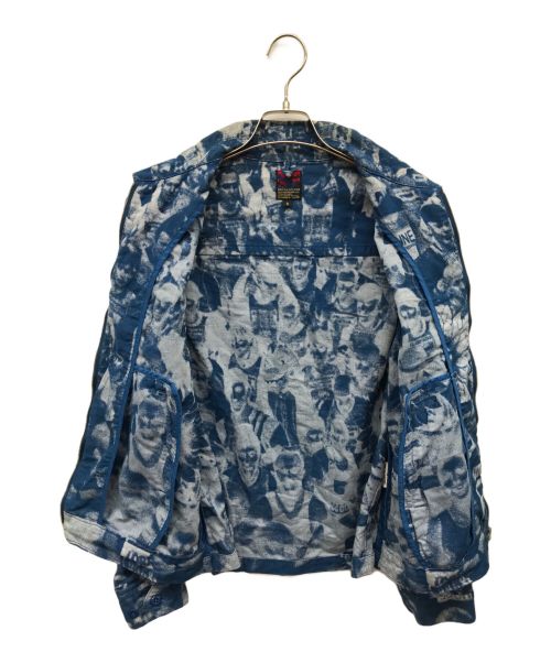 BRU NA BOINNE（ブルーナボイン）BRU NA BOINNE (ブルーナボイン) マラソンランナージャケット ブルーの古着・服飾アイテム
