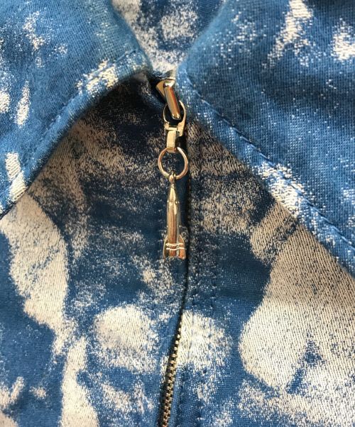 BRU NA BOINNE（ブルーナボイン）BRU NA BOINNE (ブルーナボイン) マラソンランナージャケット ブルーの古着・服飾アイテム