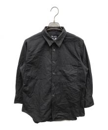 BLACK COMME des GARCONS（ブラックコムデギャルソン）の古着「7分袖シャツ」｜グレー