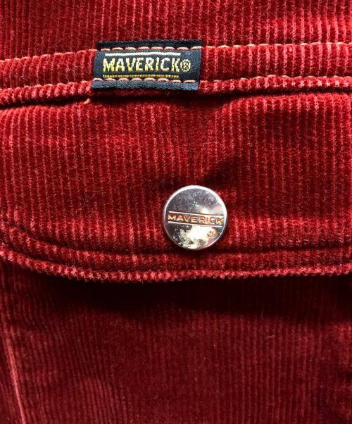 MAVERICK（マーベリック）MAVERICK (マーベリック) コーデュロイジャケット レッド サイズ:Lの古着・服飾アイテム
