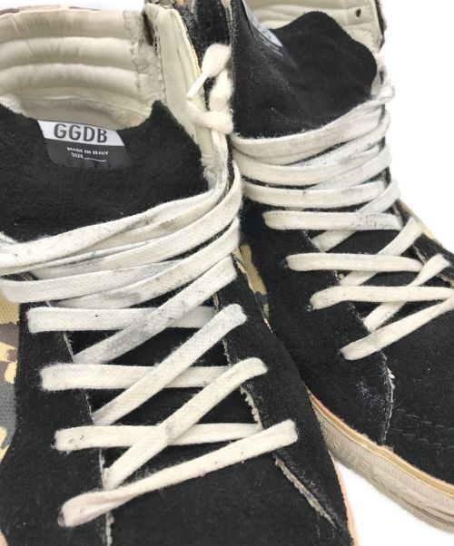 GOLDEN GOOSE（ゴールデングース）GOLDEN GOOSE (ゴールデングース) ハイカットスニーカー ブラック サイズ:42の古着・服飾アイテム