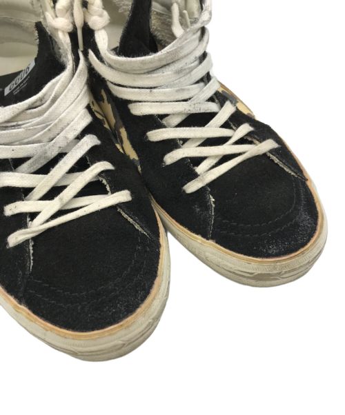 GOLDEN GOOSE（ゴールデングース）GOLDEN GOOSE (ゴールデングース) ハイカットスニーカー ブラック サイズ:42の古着・服飾アイテム