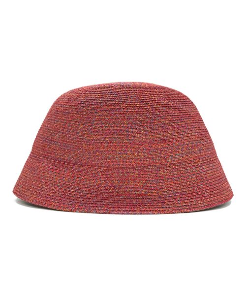 KISHIDAMIKI（キシダミキ）KISHIDAMIKI (キシダミキ) ハット レッド サイズ:SIZE 57.5cm 未使用品の古着・服飾アイテム