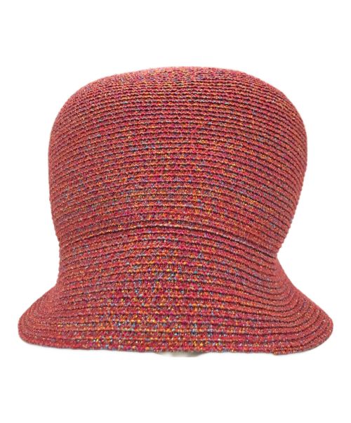 KISHIDAMIKI（キシダミキ）KISHIDAMIKI (キシダミキ) ハット レッド サイズ:SIZE 57.5cm 未使用品の古着・服飾アイテム