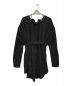 KISHIDAMIKI (キシダミキ) ツイードコート ブラック サイズ:F：6000円
