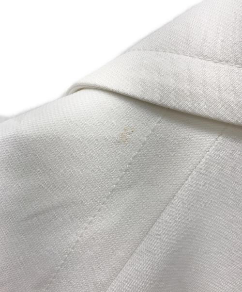 LOW CLASSIC（ロウクラシック）LOW CLASSIC (ロウクラシック) ベルテッド ジャケット ホワイト サイズ:Mの古着・服飾アイテム