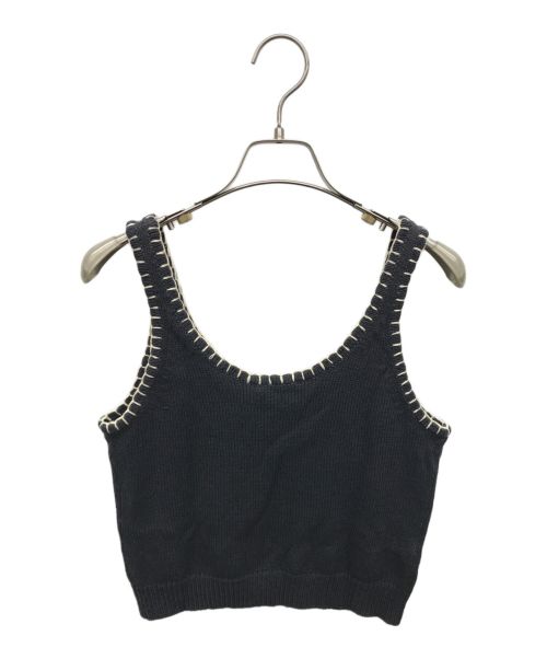 The garment（ザ ガーメント）The garment (ザ ガーメント) ニットビスチェ グレー サイズ:8 未使用品の古着・服飾アイテム