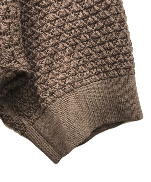 The garment（ザ ガーメント）The garment (ザ ガーメント) Tanzania Polo ブラウン サイズ:8 未使用品の古着・服飾アイテム