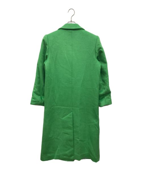 GANNI（ガニー）GANNI (ガニー) ウールコート グリーン サイズ:S 未使用品の古着・服飾アイテム