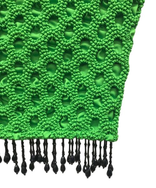 GANNI（ガニー）GANNI (ガニー) 半袖カットソー グリーン サイズ:S 未使用品の古着・服飾アイテム