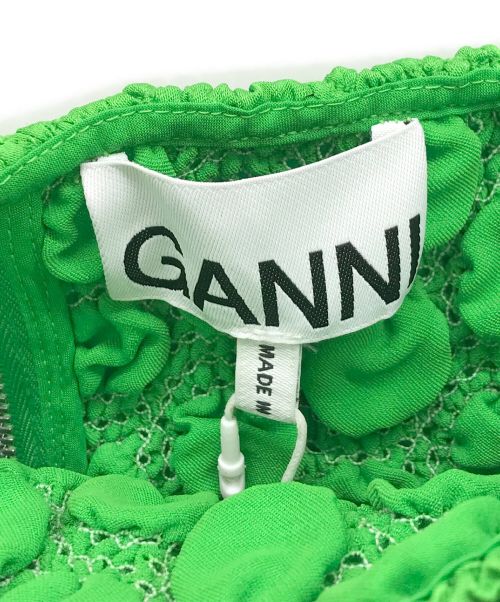 GANNI（ガニー）GANNI (ガニー) 半袖カットソー グリーン サイズ:S 未使用品の古着・服飾アイテム