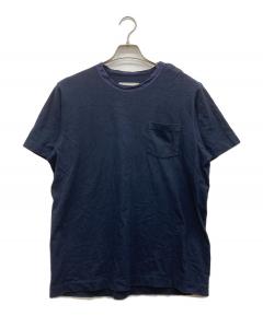 sacai サカイ Tシャツ・カットソー M 青 【古着】【中古】【送料無料】 sacai - sacai サカイ Tシャツ・カットソー L 青 【古着】【中古