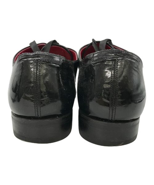 UNITED ARROWS（ユナイテッドアローズ）UNITED ARROWS (ユナイテッドアローズ) エナメルプレーントゥードレスシューズ ブラック サイズ:7の古着・服飾アイテム