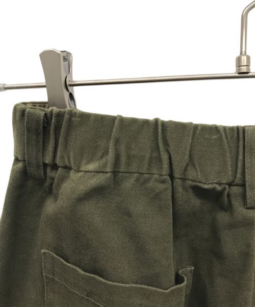 休日と詩（キュウジツトウタ）休日と詩 (キュウジツトウタ) コットンストレッチボンボンパンツ オリーブ サイズ:なしの古着・服飾アイテム