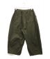 休日と詩 (キュウジツトウタ) コットンストレッチボンボンパンツ オリーブ サイズ:なし：4000円
