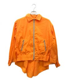 KOLOR（カラー）の古着「ナイロンジップブルゾン」｜オレンジ