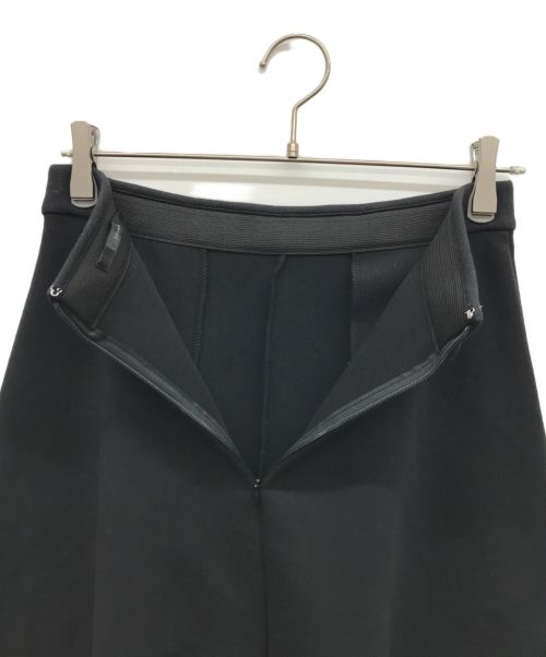 Munich（ミューニック）Munich (ミューニック) ダブルジャージロングスカート ブラック サイズ:Mの古着・服飾アイテム